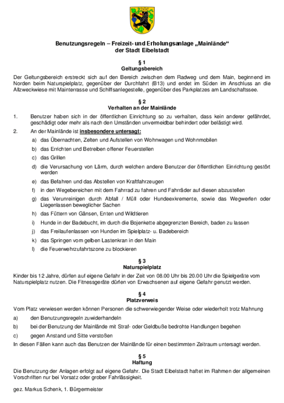 Benutzungsregeln_Mainlaende